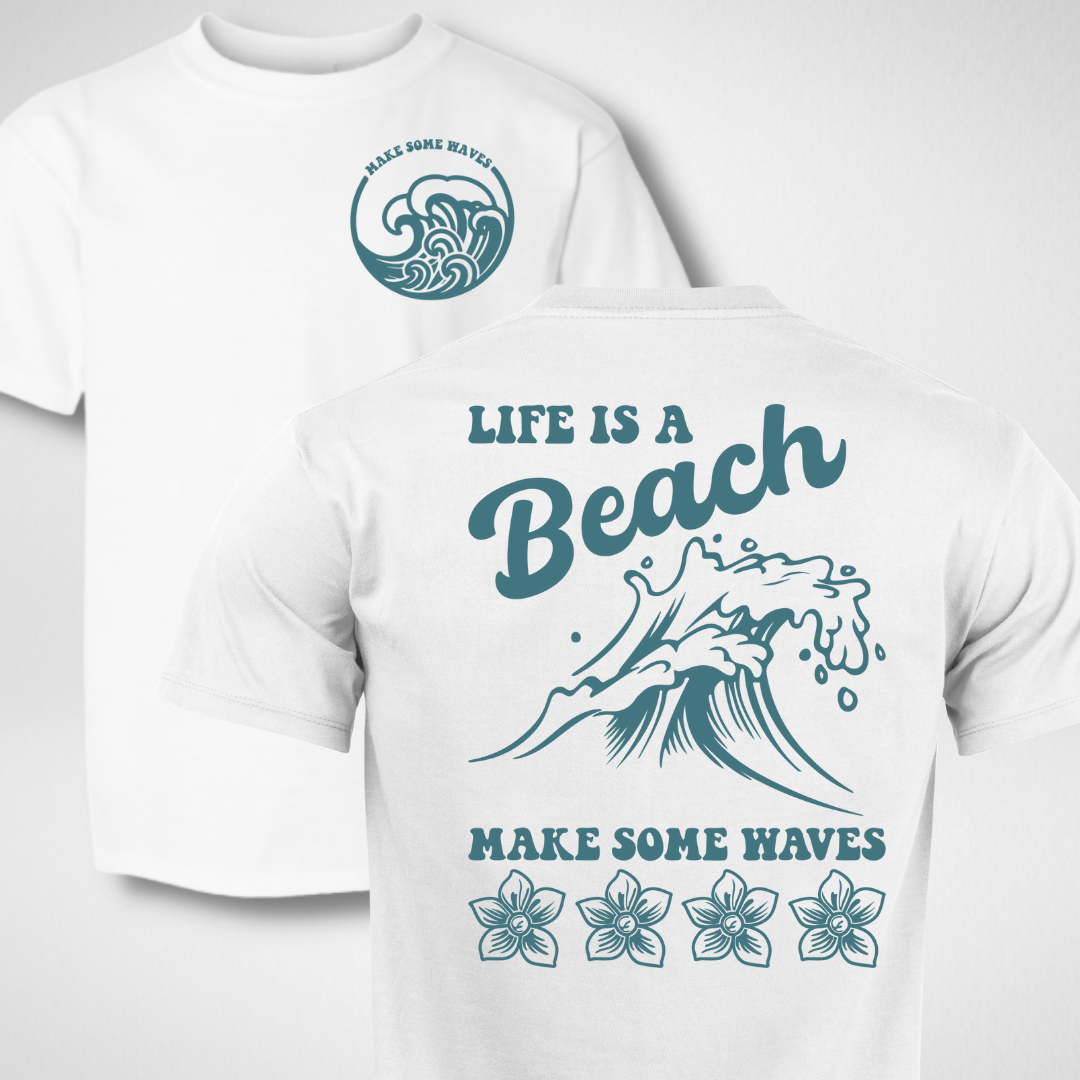 Make Waves Summer Beach T-Shirt