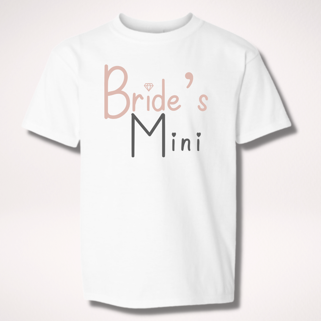 Bride's Mini, Flower Girl T-Shirt