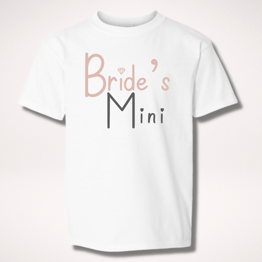 Bride's Mini, Flower Girl T-Shirt