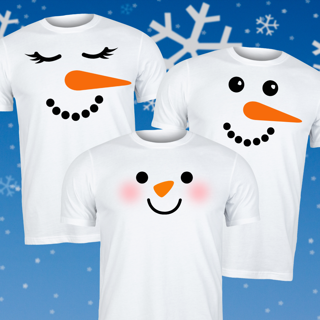 Group Snowman Matching T-Shirts