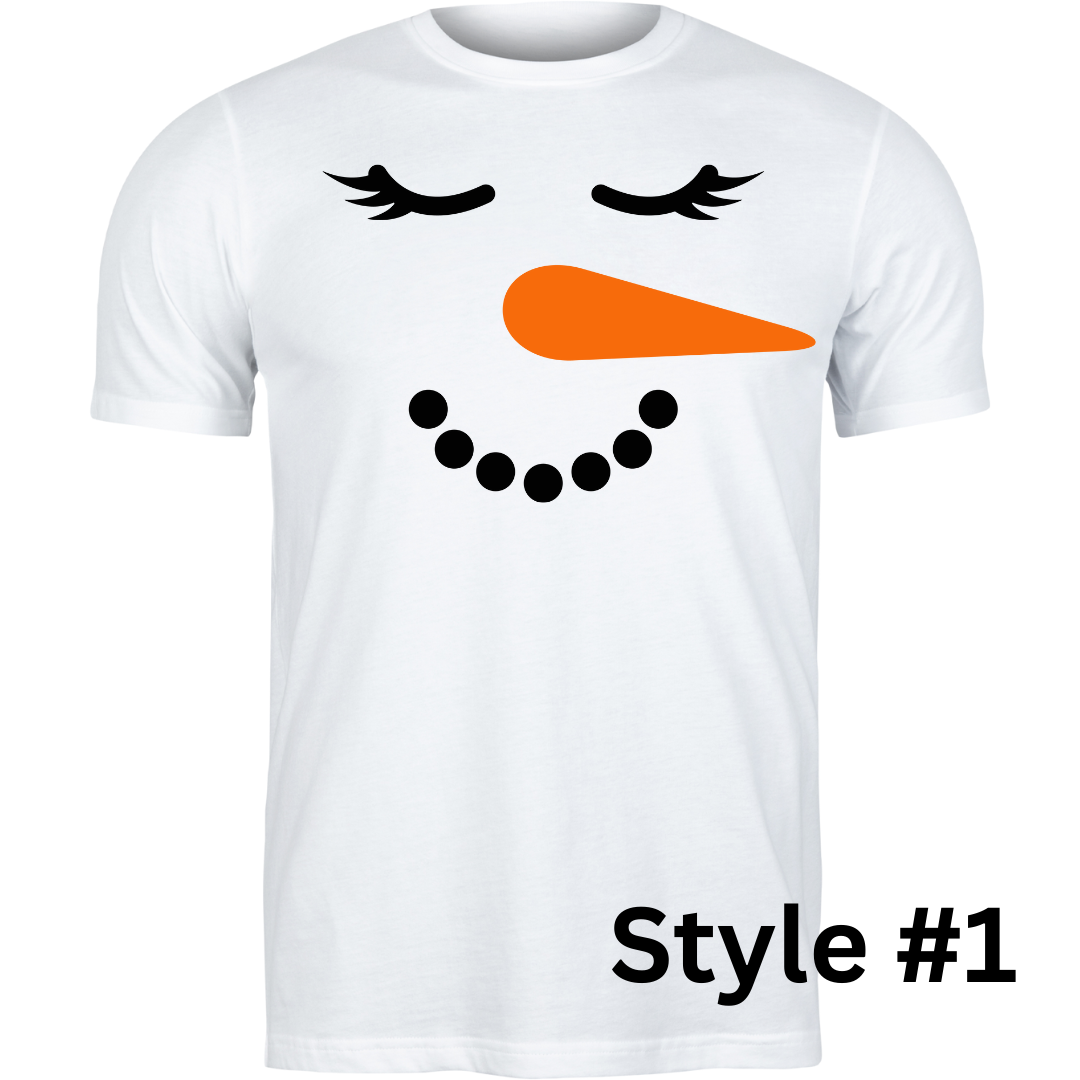 Group Snowman Matching T-Shirts