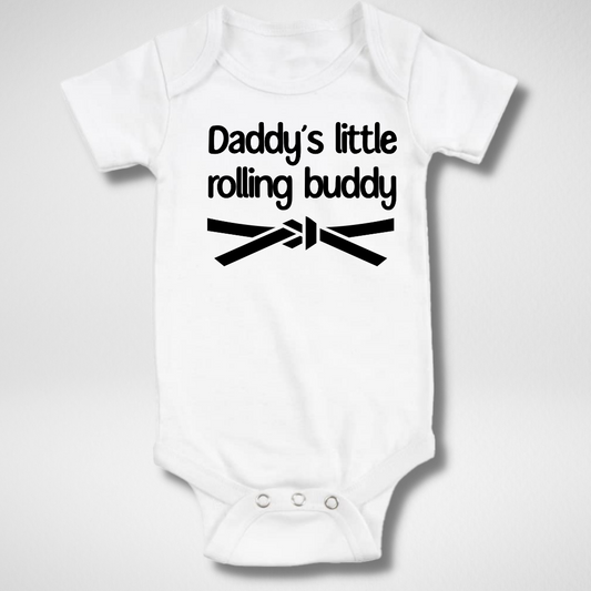 Daddy's Little Rolling Buddy, Baby Onesie