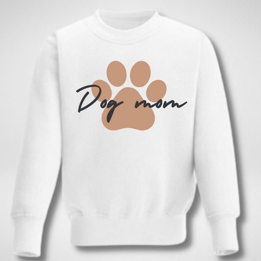 Dog mom, Cursive dog shirt