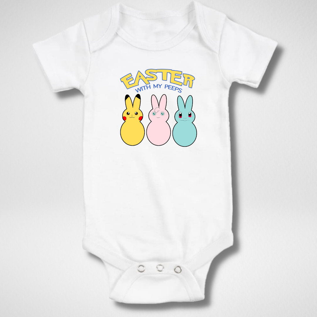 Easter with my Peeps! Baby Anime Onesie