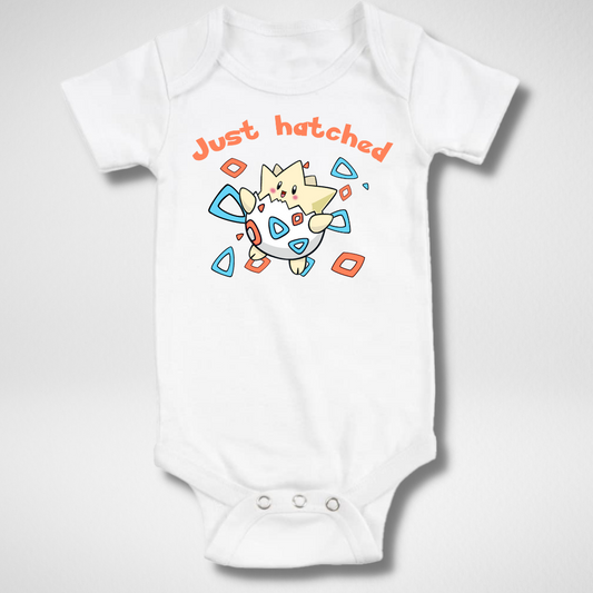 Just Hatched Anime Baby Onesie