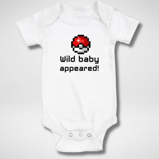 Wild Baby Appeared, Anime Baby Onesie