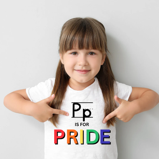 P is for Pride Tshirt