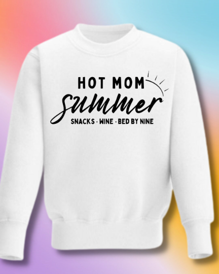 Hot Mom Summer, Tshirt or Sweatshirt