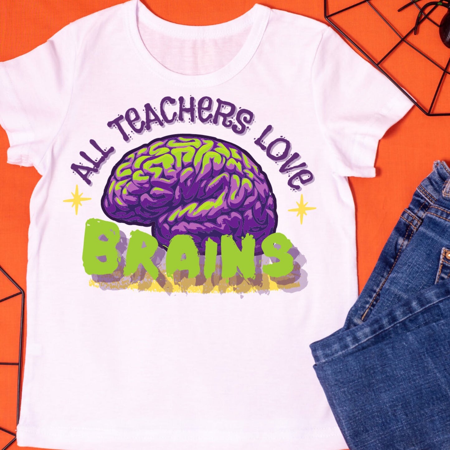 All Teachers Love Brains, Halloween shirt