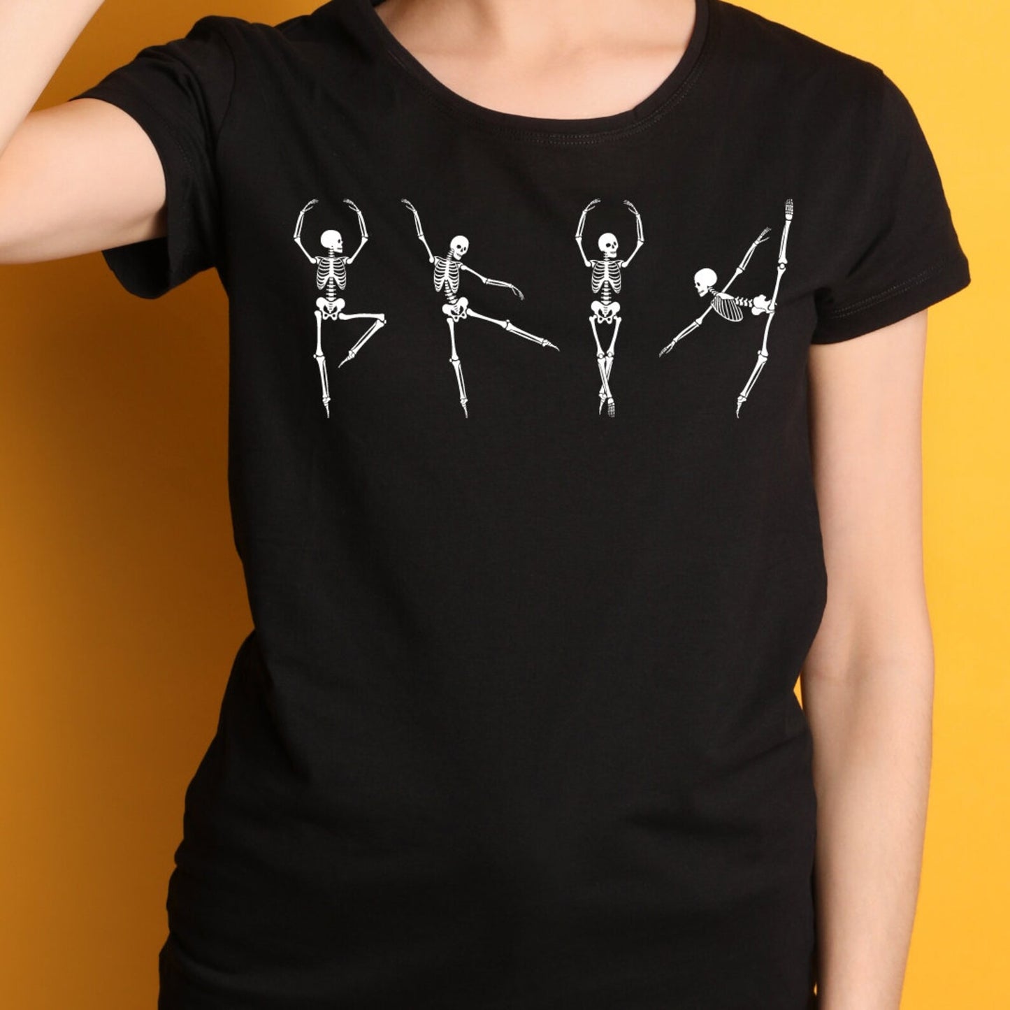 Ballet Dancing Skeleton, Halloween shirt